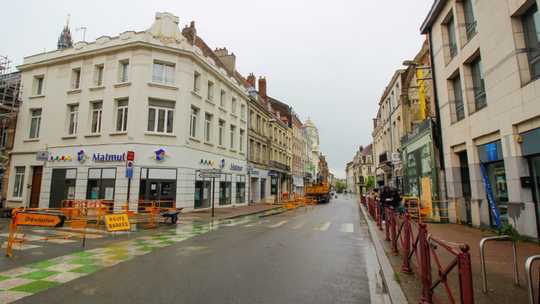 Photo de la rue de Paris en juin 2024